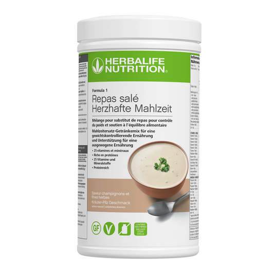 HERBALIFE - Formula 1 Repas salé Saveur champignons et fines herbes 550 g