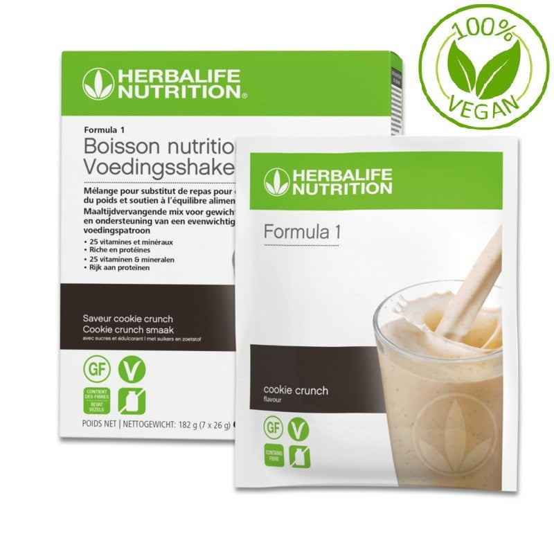 Herbalife Formula 1 En Sachets - Boisson Nutritionnelle Lot de 7 sachets de 26 g